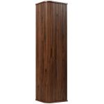 Rodan Elegance szafka 35,5x31,5x139 cm boczna wisząca dąb orzech