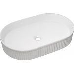 Comad Beyond 3 umywalka 56x36 cm owalna nablatowa biała BEYOND 3 WHITE ( E-6531 )