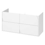 Cersanit Crea II szafka 119,4x44,7x62,1 cm podumywalkowa wisząca biała S1058–023