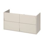 Cersanit Crea II szafka 119,4x44,7x62,1 cm podumywalkowa wisząca kaszmir S1058–028