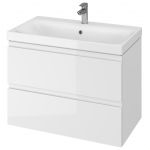 Cersanit Moduo umywalka z szafką 80 cm zestaw meblowy biały S801-221-DSM