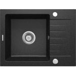 Deante Zorba zlewozmywak granitowy 58x44 cm wpuszczany grafitowy ZQZ211A