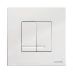 Schwab Arte Duo przycisk spłukujący do WC tworzywo biały 4060415601