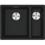 Franke Maris MRG 160-34-15SBR zlewozmywak 52x40 cm Fragranite czarny mat 125.0687.264