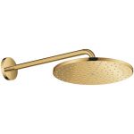 Grohe Rainshower deszczownica z ramieniem 31x31 cm okrągła Cool Sunrise 26558GL0