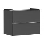 Hansgrohe Xelu Q szafka 78 cm podumywalkowa wisząca szary diament mat/chrom 54028000