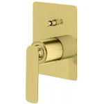 Kohlman Experience Brushed Gold bateria wannowo-prysznicowa podtynkowa złoty szczotkowany QW210EGDB