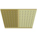 Kohlman Experience Brushed Gold deszczownica 30x30 cm kwadratowa złoty szczotkowany Q30EGDB