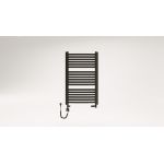 Luxrad Kastor Elektro grzejnik elektryczny 121,5x58 cm czarny KAST1215580S040ERG