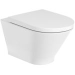 Roca Gap Round miska WC wisząca bez kołnierza biały A3460NL000