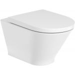 Roca Gap Round miska WC wisząca bez kołnierza biały A3460NLS00