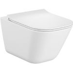 Roca Gap miska WC wisząca bez kołnierza biały A34647L000