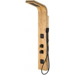 Corsan Bao panel prysznicowy ścienny drewno/czarny B-022MBAOCZARNY
