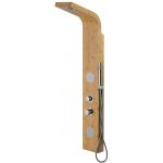 Corsan Bali panel prysznicowy ścienny drewno/chrom B-231MBALICHROM