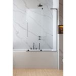 Radaway Furo SLPND II drzwi parawanu 53,8 cm prawe gunmetal szczotkowany/szkło przezroczyste 10309538-92-01R