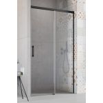 Radaway Idea Black 8 DWJ drzwi prysznicowe 62 cm rozsuwane czarny mat/szkło przezroczyste 10330620-54-01R