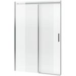 Excellent Rols drzwi prysznicowe 140 cm wnękowe część 1/2 chrom/szkło przezroczyste KAEX.2612.1400.LP1/2