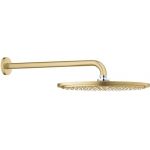 Grohe Rainshower Cosmopolitan deszczownica 31 cm okrągła z ramieniem ściennym brushed cool sunrise 26066GN0