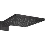 Hansgrohe Raindance E deszczownica 30 cm kwadratowa z ramieniem prysznicowym czarny mat 26238670