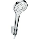 Hansgrohe Croma Select S zestaw prysznicowy ścienny biały/chrom 26421400