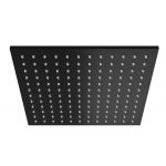 Kohlman Experience Black deszczownica 30 cm kwadratowa czarny mat Q30EB