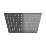 Kohlman Experience Gray deszczownica 30 cm kwadratowa szczotkowany grafit Q30EG