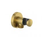 Kludi przyłącze kątowe z uchwytem złoty 60547N0-00