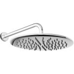 Oltens Sondera Lagan deszczownica 30 cm okrągła z ramieniem ściennym chrom 36013100