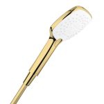 Oltens Driva EasyClick (S) słuchawka prysznicowa złoty połysk/biały 37105800