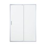 Oltens Fulla drzwi prysznicowe 120 cm rozsuwane chrom połysk/szkło przezroczyste 21202100