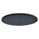 Paffoni Stick deszczownica 22,5 cm okrągła czarny mat ZSOF074NO