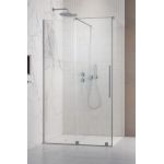 Radaway Furo Brushed Nickel KDJ drzwi prysznicowe 62,2 cm rozsuwane nikiel szczotkowany/szkło przezroczyste 10104622-91-01L