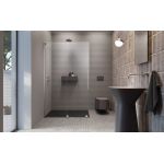 Radaway Furo SL Walk-in drzwi prysznicowe 58,8 cm prawe chrom/szkło przezroczyste 10306588-01-01R