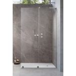 Radaway Furo SL Brushed Nickel Walk-in drzwi prysznicowe 58,8 cm rozsuwane nikiel szczotkowany/szkło przezroczyste 10306588-91-01R