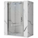 Rea Molier drzwi prysznicowe 90 cm chrom/szkło przezroczyste REA-K8539