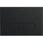 Duravit DuraSystem A1 przycisk spłukujący do WC czarny mat WD5001031000