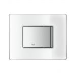 Grohe Skate Cosmopolitan przycisk spłukujący ze szklaną płytką szlachetna biel 38845LS0