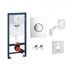Zestaw Grohe Rapid SL Fresh z przyciskiem Nova Cosmopolitan chrom błyszczący (39058000, 38765000)