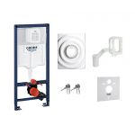 Zestaw Grohe Rapid SL Fresh z przyciskiem Surf chrom (39058000, 38574000)