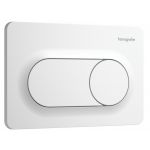 Hansgrohe iFrame Original S przycisk spłukujący do WC biały 66002700