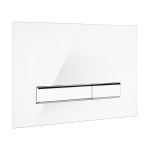 Oltens Torne przycisk spłukujący do WC biały/chrom/biały 57200000