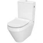 Zestaw Cersanit Crea kompakt WC biały (K114023, K673004)