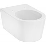 Hansgrohe EluPura S miska WC wisząca bez kołnierza ze spłukiwaniem wirowym biały połysk 60343450