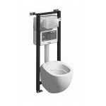 Zestaw Koło Ego miska WC Rimfree Reflex ze stelażem podtynkowym Technic GT Smart Fresh 99389-900 (99440000, K13122900)