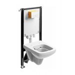 Zestaw Koło Nova Pro miska WC Rimfree ze stelażem Slim2 99646-000 (99640000, M33123000)