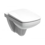 Zestaw Koło Nova Pro miska WC wisząca Rimfree z deską wolnoopadającą biała (M33123000, M30118000)
