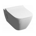 Zestaw Koło Modo Rimfree miska WC wisząca z deską wolnoopadającą Slim biała (L33120000, L30115000)