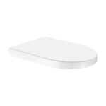 Oltens Hamnes Kort deska sedesowa twarda wolnoopadająca biała 45113000