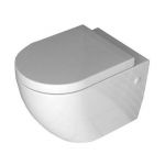 Rea Carlo Mini Rimless miska WC wisząca z deską wolnoopadającą ABS/ZM biały REA-C1000