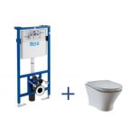 Zestaw Roca Nexo miska WC Rimless ze stelażem podtynkowym Duplo A89009000B (A890090020, A34664L000)